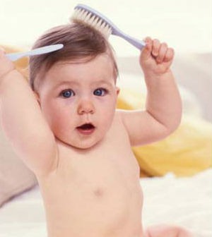 Como arrumar os cabelinhos do bebê - Fortíssima
