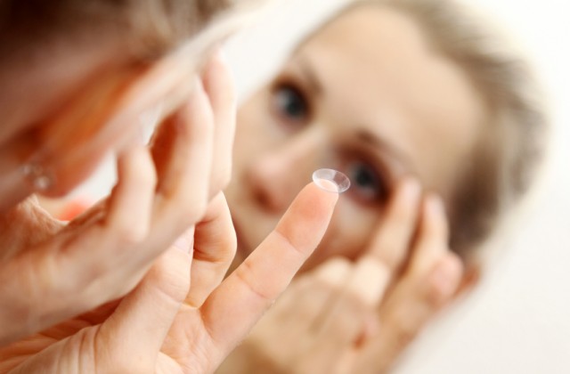 cuidados com lentes de contato