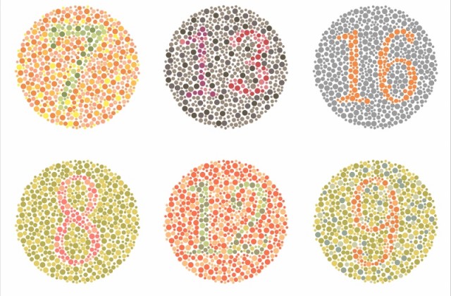 teste de daltonismo