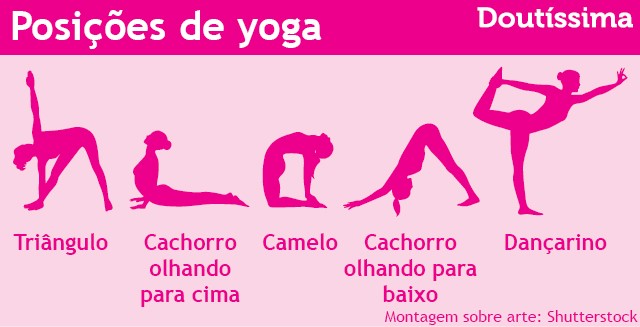 posições de yoga