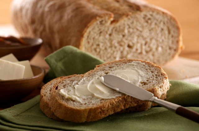 pão com manteiga