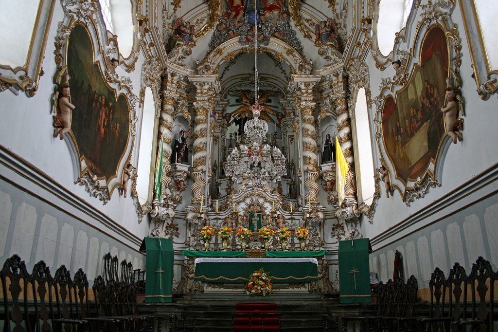 Altar da Igreja de São Francisco de Assis em São João Del Rey.