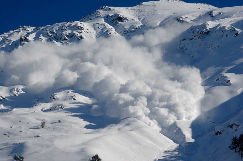Avalanche na neve