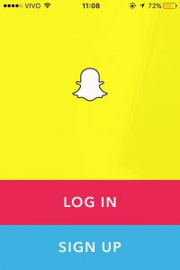 Como usar o Snapchat