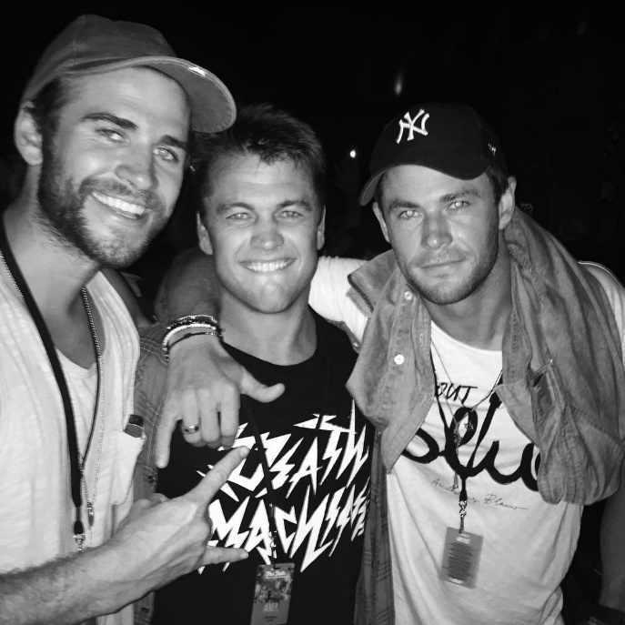 Os irmãos mais lindos de Hollywood (Foto: Instagram)